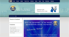 Desktop Screenshot of institutoberea.net