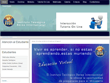 Tablet Screenshot of institutoberea.net